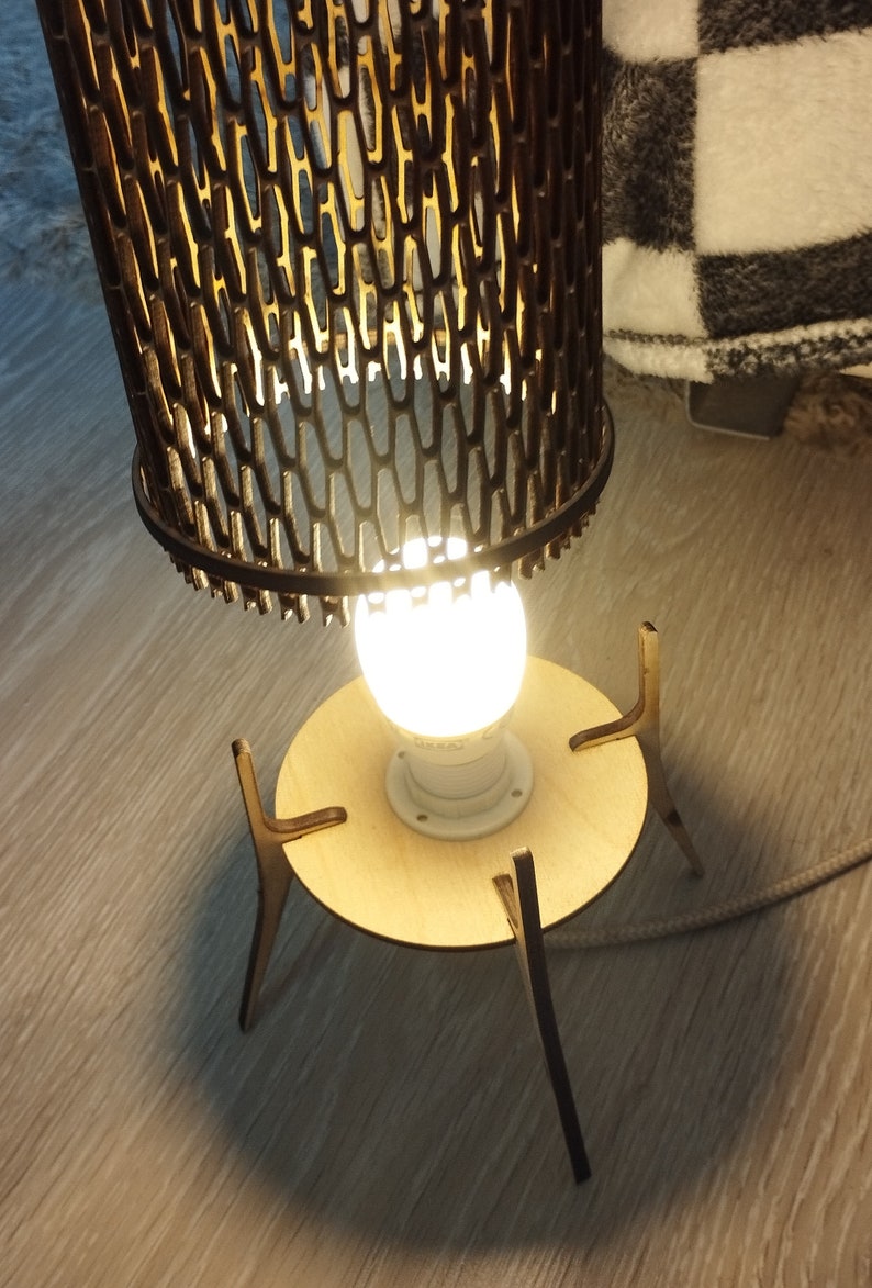 Patterned standing Lamp 5