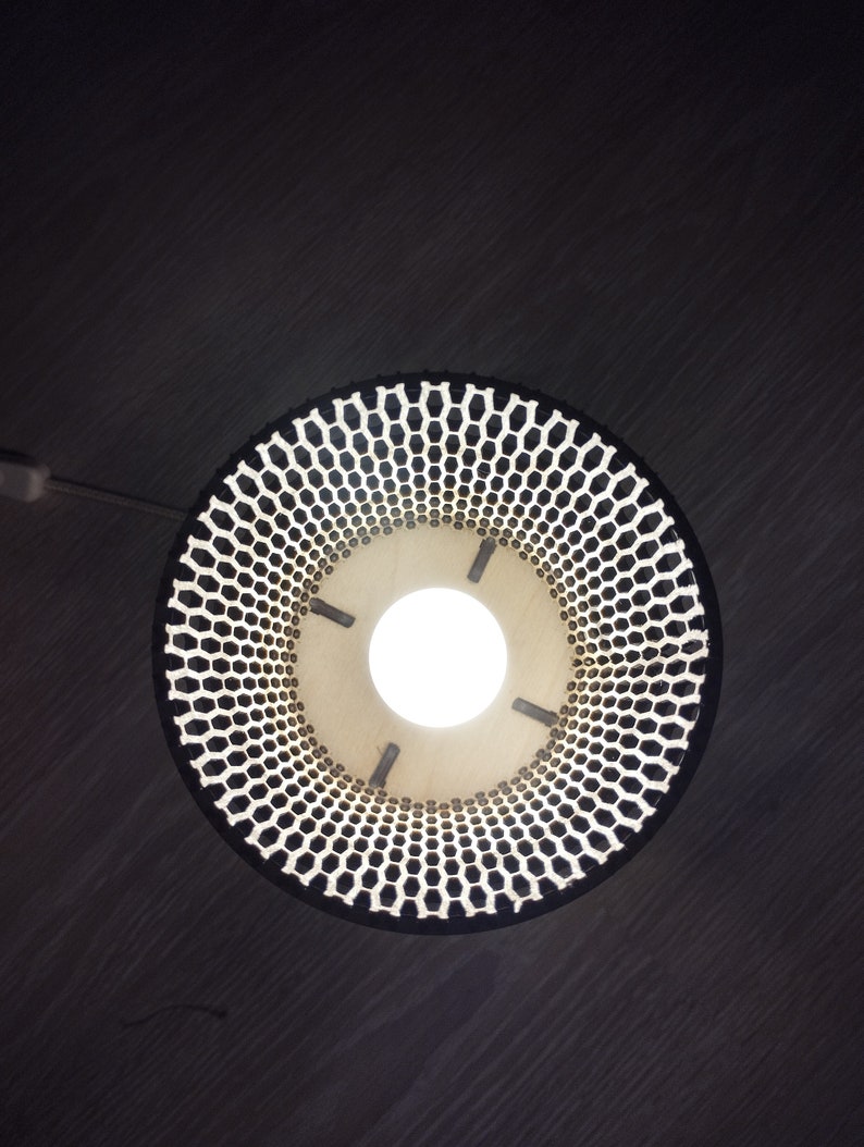 Patterned standing Lamp 6